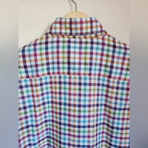 Robert Talbott Men's Button Down Long Sleeve Size Large - Picture 4 of 9